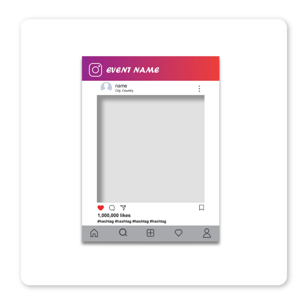 Personalised Selfie Frame
